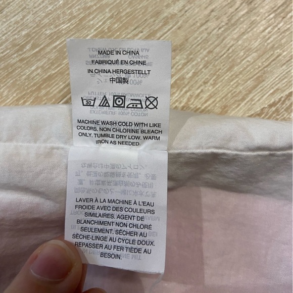 Madewell 100% Cotton Lined Barbie Mini Skirt Cara Stripe Light Pink & White 8 - Picture 10 of 11